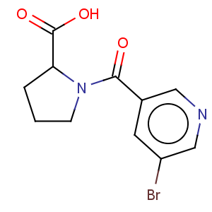 CAS No:126581-82-6 L-Proline,1-[(5-bromo-3-pyridinyl)carbonyl]-