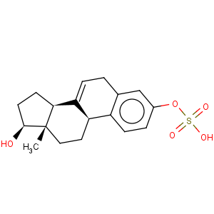 CAS No:126647-89-0 Estra-1,3,5(10),7-tetraene-3,17-diol,3-(hydrogen sulfate), (17b)- (9CI)