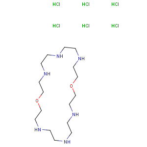 CAS No:126875-53-4 1,13-Dioxa-4,7,10,16,19,22-hexaazacyclotetracosane,hydrochloride (1:6)