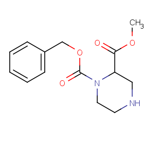 CAS No:126937-43-7 1-O-benzyl 2-O-methyl piperazine-1,2-dicarboxylate