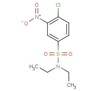 CAS No:127-53-7 4-chloro-N,N-diethyl-3-nitrobenzenesulfonamide