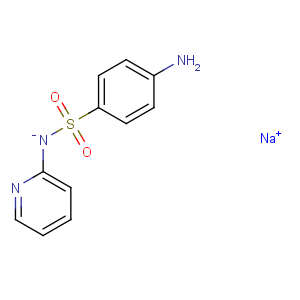 CAS No:127-57-1 Benzenesulfonamide,4-amino-N-2-pyridinyl-, sodium salt (1:1)