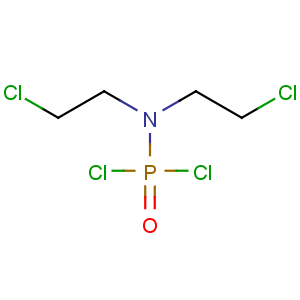 CAS No:127-88-8 2-chloro-N-(2-chloroethyl)-N-dichlorophosphorylethanamine