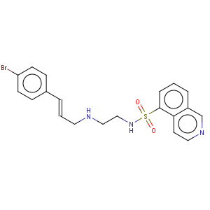 CAS No:127243-85-0 5-Isoquinolinesulfonamide,N-[2-[[3-(4-bromophenyl)-2-propen-1-yl]amino]ethyl]-