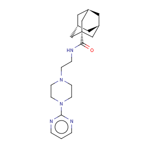 CAS No:127266-56-2 Tricyclo[3.3.1.13,7]decane-1-carboxamide,N-[2-[4-(2-pyrimidinyl)-1-piperazinyl]ethyl]-