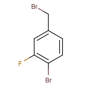 CAS No:127425-73-4 1-bromo-4-(bromomethyl)-2-fluorobenzene