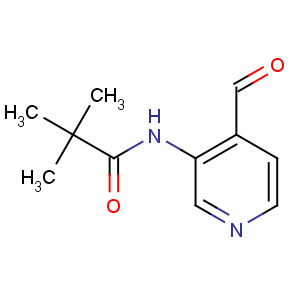 CAS No:127446-35-9 N-(4-formylpyridin-3-yl)-2,2-dimethylpropanamide
