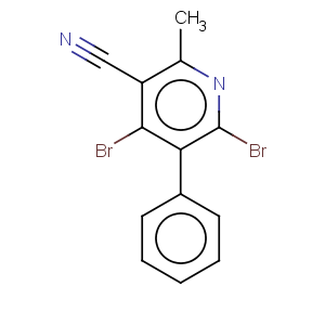 CAS No:127581-39-9 3-Cyano-4,6-dibromo-2-methyl-5-phenylpyridine