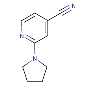 CAS No:127680-87-9 2-pyrrolidin-1-ylpyridine-4-carbonitrile