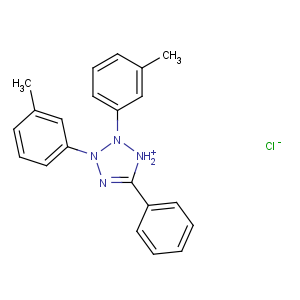 CAS No:127697-61-4 2,3-bis(3-methylphenyl)-5-phenyl-1H-tetrazol-1-ium