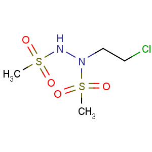 CAS No:127792-84-1 Methanesulfonic acid,2-(2-chloroethyl)-2-(methylsulfonyl)hydrazide