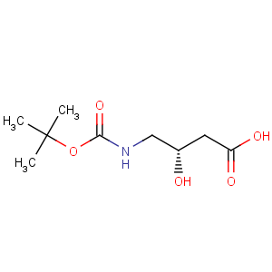 CAS No:127852-78-2 butanoic acid, 4-[[(1,1-dimethylethoxy)carbonyl]amino]-3-hydroxy-, (s)- (9ci)