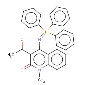 CAS No:127855-77-0 3-Acetyl-1-methyl-4-triphenylphosphoranylideneamino-quinolin-2(1H)-one