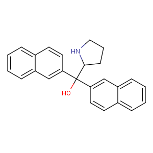 CAS No:127986-84-9 dinaphthalen-2-yl-[(2S)-pyrrolidin-2-yl]methanol