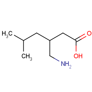 CAS No:128013-69-4 3-(aminomethyl)-5-methylhexanoic acid