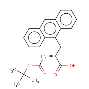 CAS No:128050-98-6 9-Anthracenepropanoicacid, a-[[(1,1-dimethylethoxy)carbonyl]amino]-, (R)- (9CI)