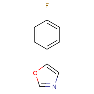 CAS No:128101-19-9 5-(4-fluorophenyl)-1,3-oxazole