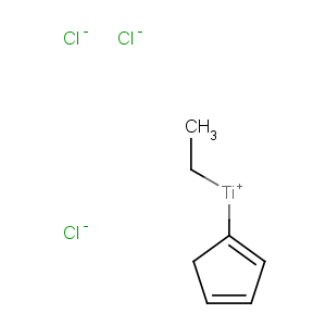 CAS No:1282-33-3 Titanium,trichloro(ethyl-p-cyclopentadienyl)-(8CI)