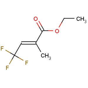 CAS No:128227-97-4 2-Butenoic acid,4,4,4-trifluoro-2-methyl-, ethyl ester