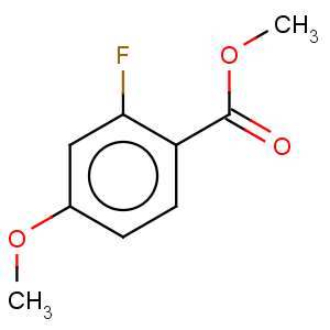 CAS No:128272-26-4 Benzoic acid,2-fluoro-4-methoxy-, methyl ester