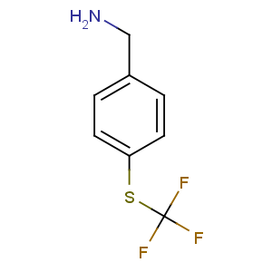 CAS No:128273-56-3 [4-(trifluoromethylsulfanyl)phenyl]methanamine