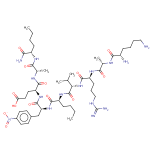 CAS No:128340-47-6 L-Norleucinamide,L-lysyl-L-alanyl-L-arginyl-L-valyl-L-norleucyl-4-nitro-L-phenylalanyl-L-a-glutamyl-L-alanyl- (9CI)