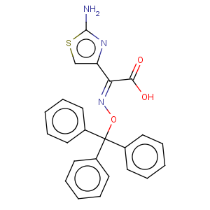 CAS No:128438-01-7 (Z)-2-(2-Aminothiazole-4-yl-)-2-trityloxyimino acetic acid