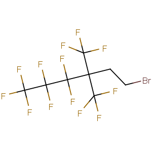 CAS No:128454-91-1 1-Bromo-4,4,5,5,6,6,6-heptafluoro-3,3-bis(trifluoromethyl)hexane