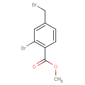 CAS No:128577-48-0 methyl 2-bromo-4-(bromomethyl)benzoate
