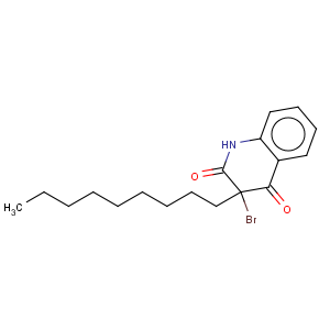 CAS No:128601-14-9 3-Bromo-3-nonyl-1H-quinoline-2,4-dione