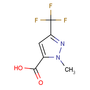 CAS No:128694-63-3 2-methyl-5-(trifluoromethyl)pyrazole-3-carboxylic acid