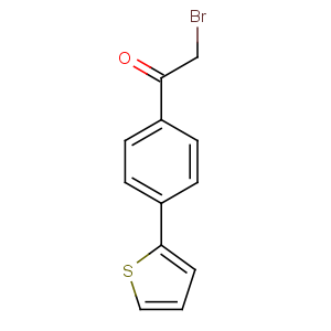 CAS No:128746-80-5 2-bromo-1-(4-thiophen-2-ylphenyl)ethanone