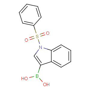 CAS No:129271-98-3 [1-(benzenesulfonyl)indol-3-yl]boronic acid