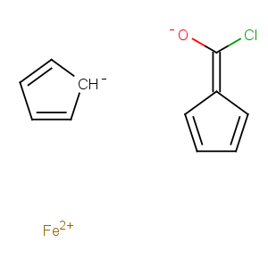 CAS No:1293-79-4 chloro(cyclopenta-2,4-dien-1-ylidene)methanolate