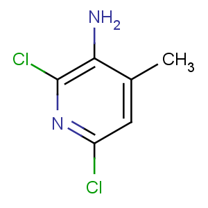 CAS No:129432-25-3 2,6-dichloro-4-methylpyridin-3-amine