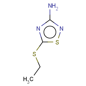 CAS No:129500-80-7 1,2,4-Thiadiazol-3-amine,5-(ethylthio)-