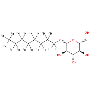 CAS No:129522-81-2 b-D-Glucopyranoside,octyl-d17 (9CI)