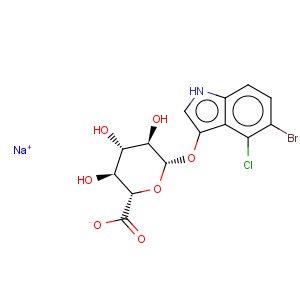 CAS No:129541-41-9 5-Bromo-4-chloro-3-indolyl-beta-D-glucuronide sodium salt