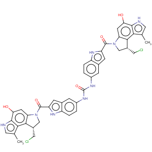 CAS No:129655-21-6 Urea,N,N'-bis[2-[[(1S)-1-(chloromethyl)-1,6-dihydro-5-hydroxy-8-methylbenzo[1,2-b:4,3-b']dipyrrol-3(2H)-yl]carbonyl]-1H-indol-5-yl]-