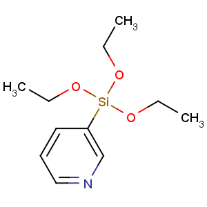 CAS No:129663-08-7 triethoxy(pyridin-3-yl)silane