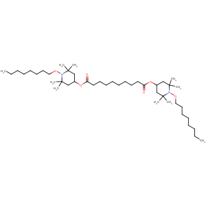 CAS No:129757-67-1 Bis-(1-octyloxy-2,2,6,6-tetramethyl-4-piperidinyl) sebacate