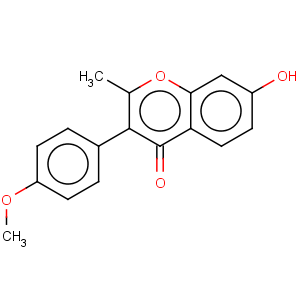 CAS No:13004-42-7 7-hydroxy-3-(4-methoxyphenyl)-2-methyl-chromen-4-one