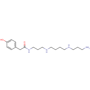 CAS No:130210-32-1 N-[3-[4-(3-aminopropylamino)butylamino]propyl]-2-(4-hydroxyphenyl)<br />acetamide