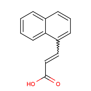 CAS No:13026-12-5 (E)-3-naphthalen-1-ylprop-2-enoic acid