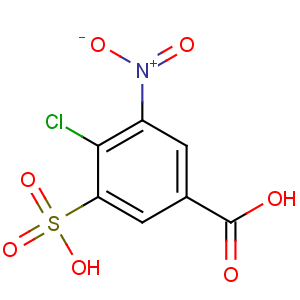 CAS No:130262-91-8 4-chloro-3-nitro-5-sulfobenzoic acid