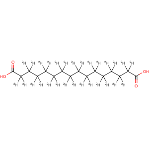 CAS No:130348-90-2 Hexadecanedioic-d28acid (9CI)