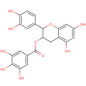 CAS No:130405-40-2 [(2S,3R)-2-(3,4-dihydroxyphenyl)-5,7-dihydroxy-3,<br />4-dihydro-2H-chromen-3-yl] 3,4,5-trihydroxybenzoate