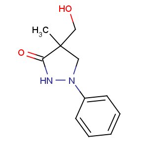 CAS No:13047-13-7 4-(hydroxymethyl)-4-methyl-1-phenylpyrazolidin-3-one