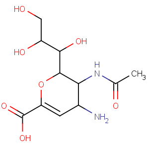 CAS No:130525-62-1 D-glycero-D-galacto-Non-2-enonicacid, 5-(acetylamino)-4-amino-2,6-anhydro-3,4,5-trideoxy-