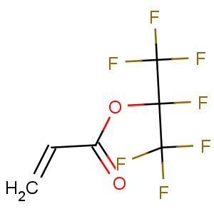 CAS No:13057-08-4 2-Propenoic acid,1,2,2,2-tetrafluoro-1-(trifluoromethyl)ethyl ester